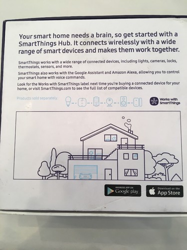 Samsung SmartThings Hub with Alexa, Zigbee, Z-Wave - White - BRAND NEW IN BOX