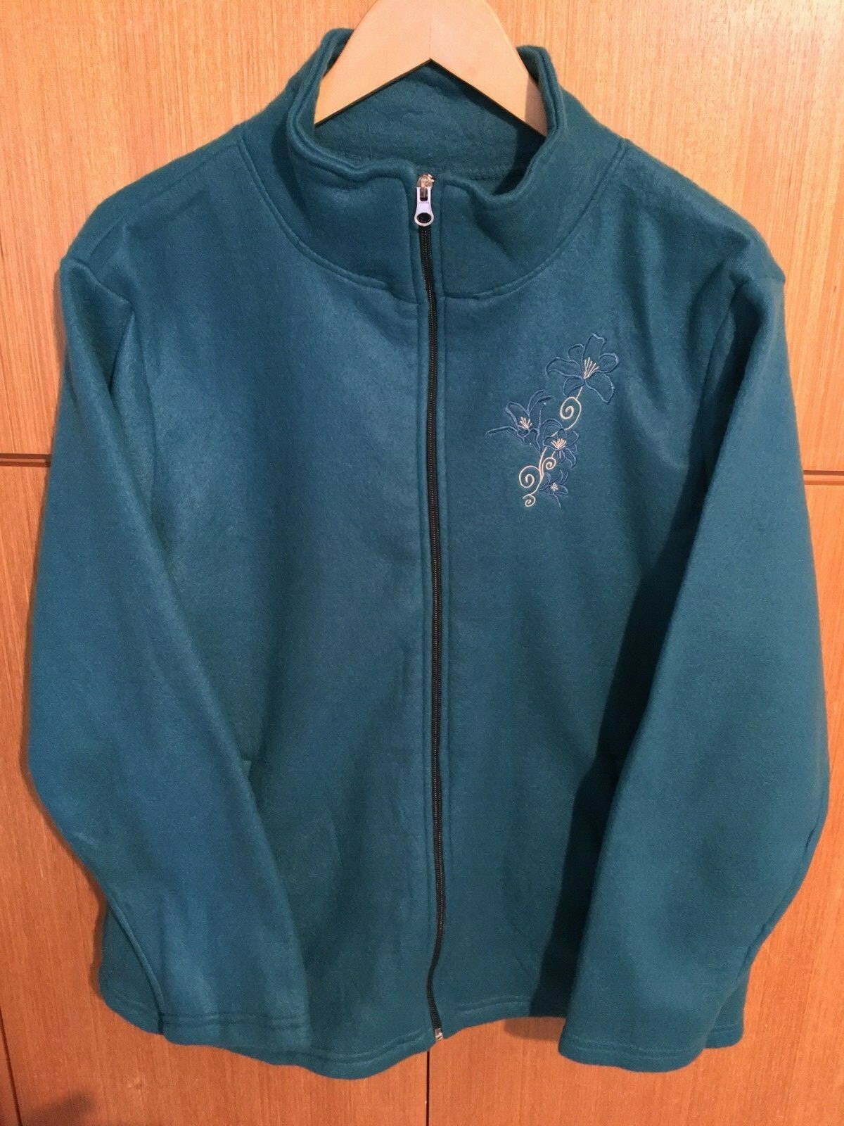 Anne de Lancay Teal Fleece - Large 