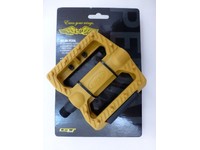Pair Gum Gumwall GT Universal Nylon BMX Bike Pedals Set 9//16 Chromoly Spindle