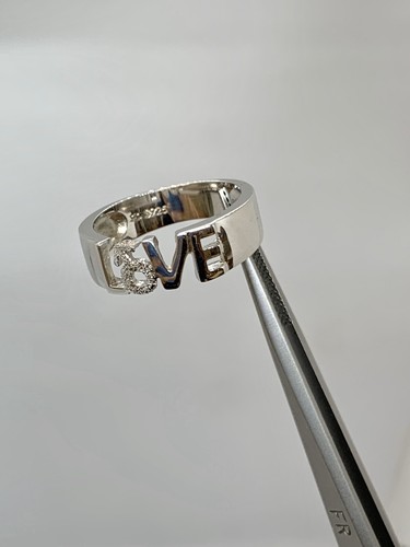 925 Sterling Silver Love Ring Size 6 3/4 | eBay