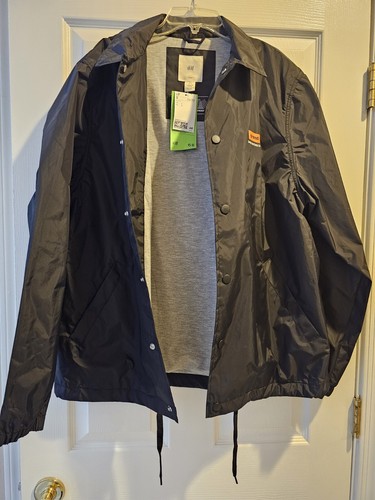 New H&M Black Windproof/Water Repellent Grand Lake Jacket