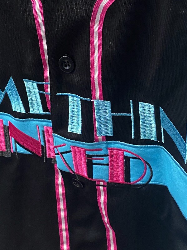 ハピネス Something Inked Embroidered Jersey Shirt 2XL XXL | eBay