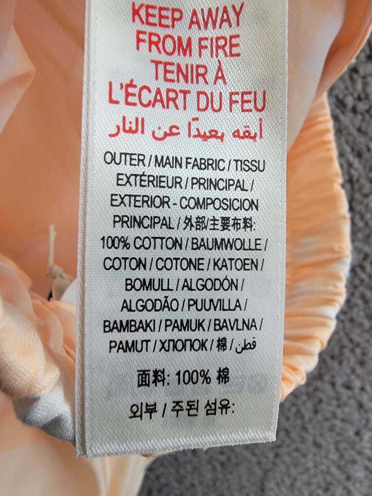 Burberry Marcy Check Shorts Girls 10Y Pastel Peach Elastic Waist Pull On - Picture 13 of 16