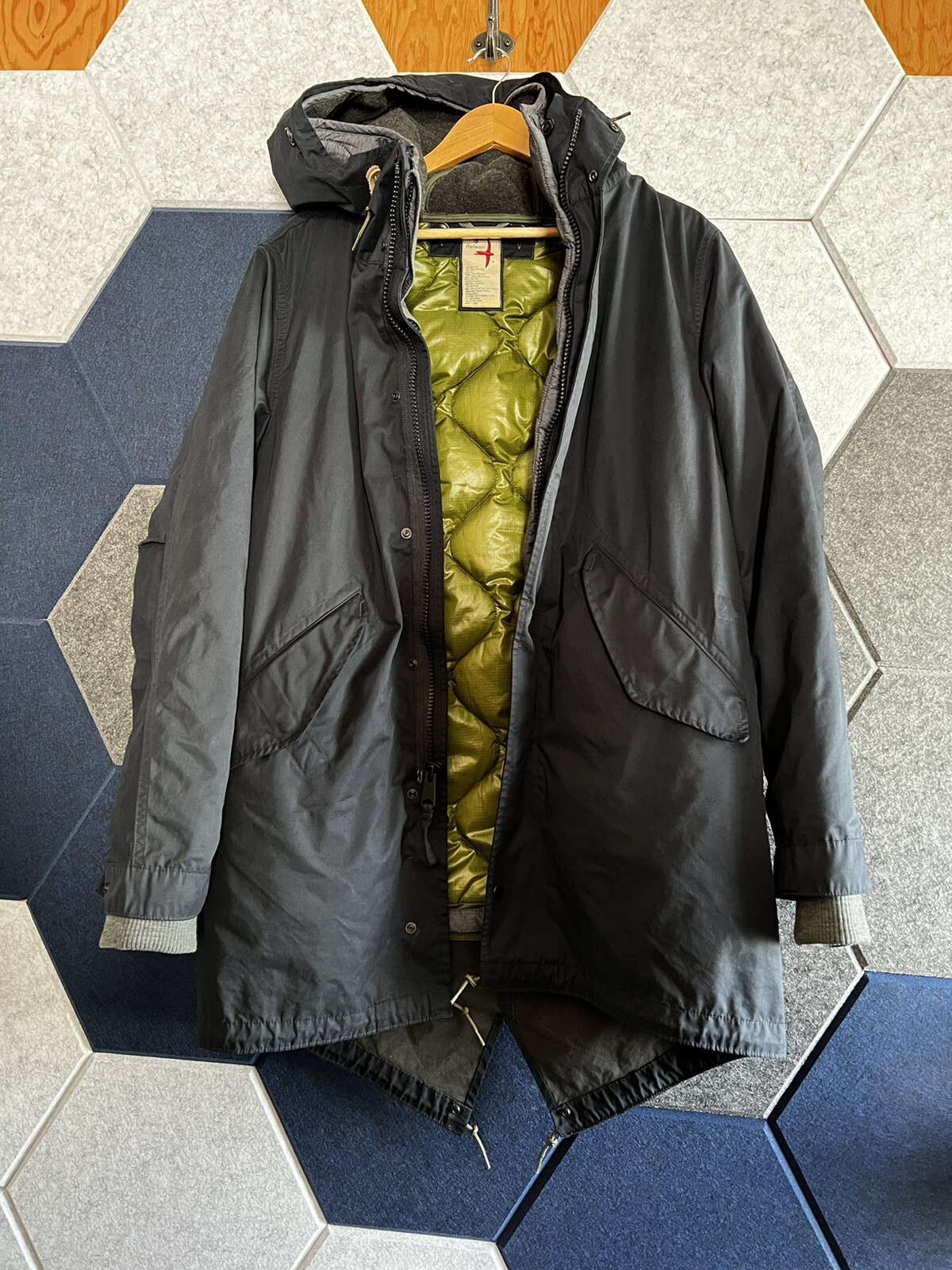 relwen fishtail parka
