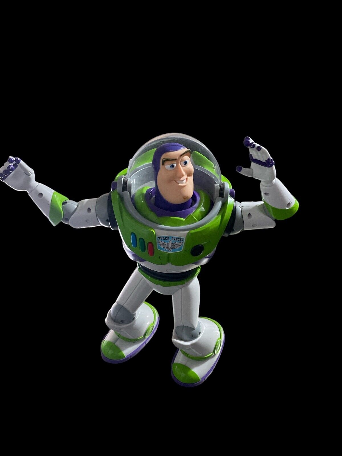 2001 Disney Pixar Buzz Lightyear Toy Story Action Figure No