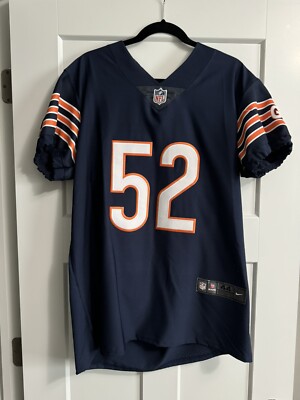 Chicago Bears Khalil Mack  52 Jersey  BLUE -LGE 44