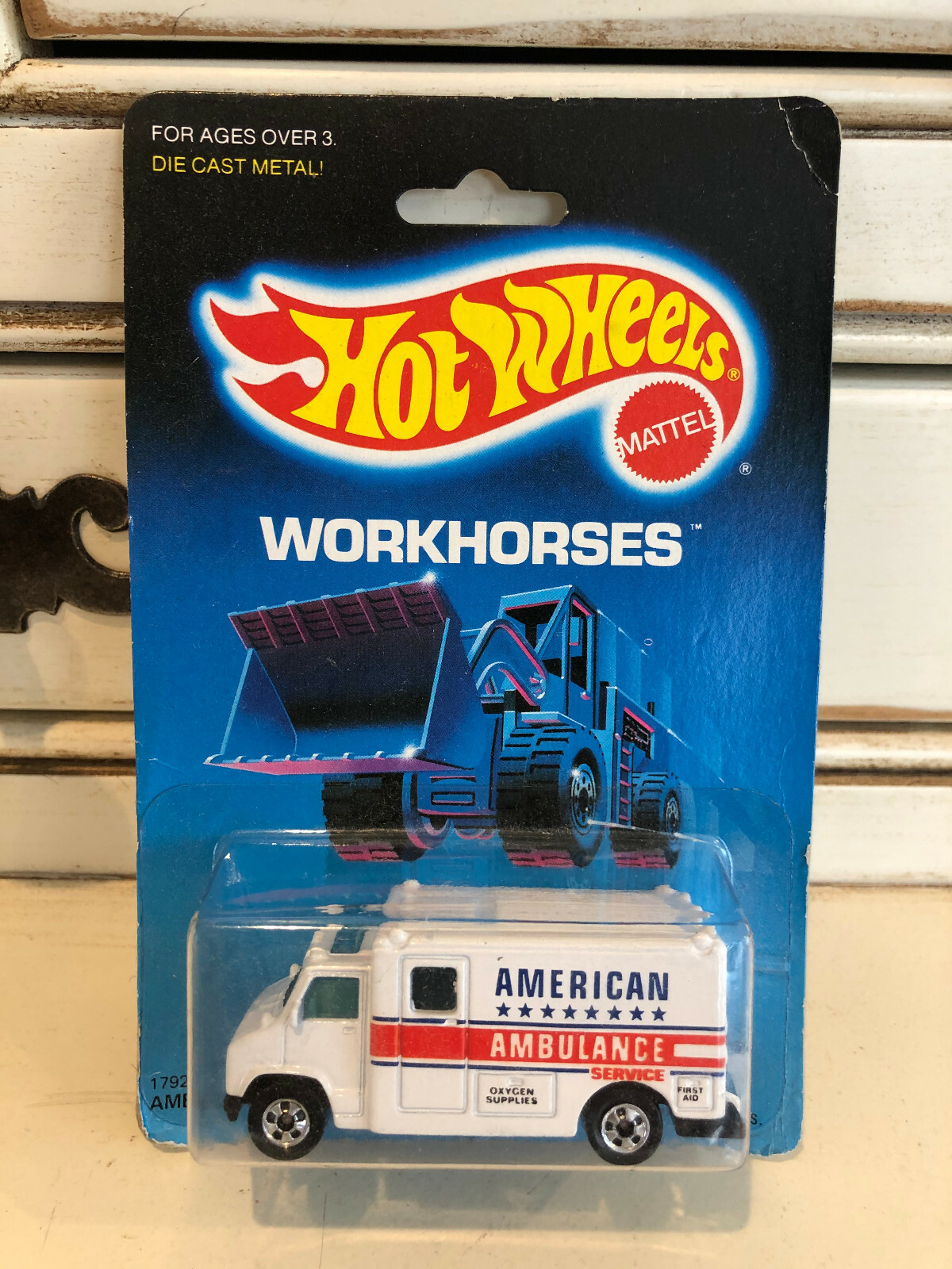 American Ambulance First Aid Workhorses #1792 ~ 1988 Hot