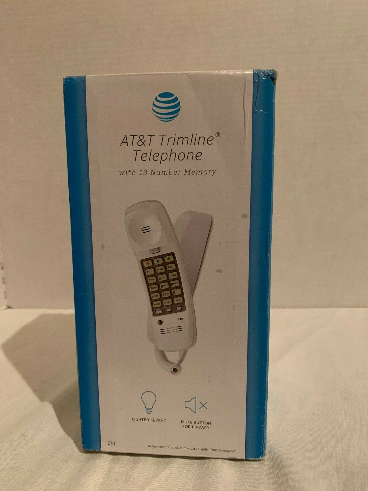 AT&T Trimline 210 1.9 GHz Single Line Corded Phone