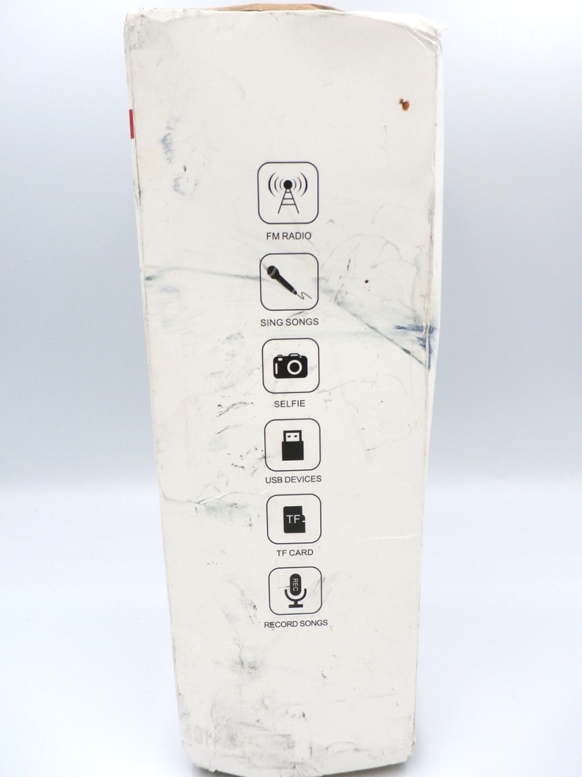 WSTER WS-858 Wireless Bluetooth Karaoke Microphone Speaker Handheld - Rose Gold