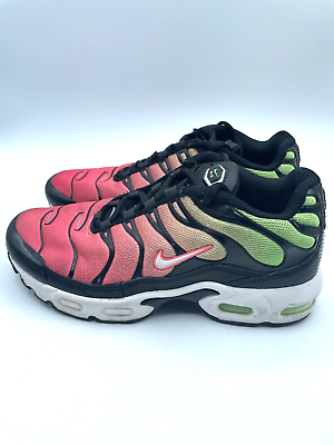 Pink and green hot sale air max plus