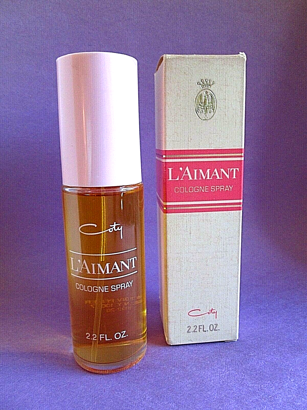 L'Aimant Cologne Spray by Coty 2.2 oz Vintage Perfume New in Box