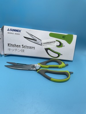 Kitchen Scissors Heavy Duty Super Sharp Stainless Steel Multi Purpose Meat Nuts