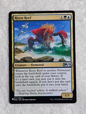 MTG Risen Reef #217 - The List M20 Magic the Gathering Card Uncommon NM