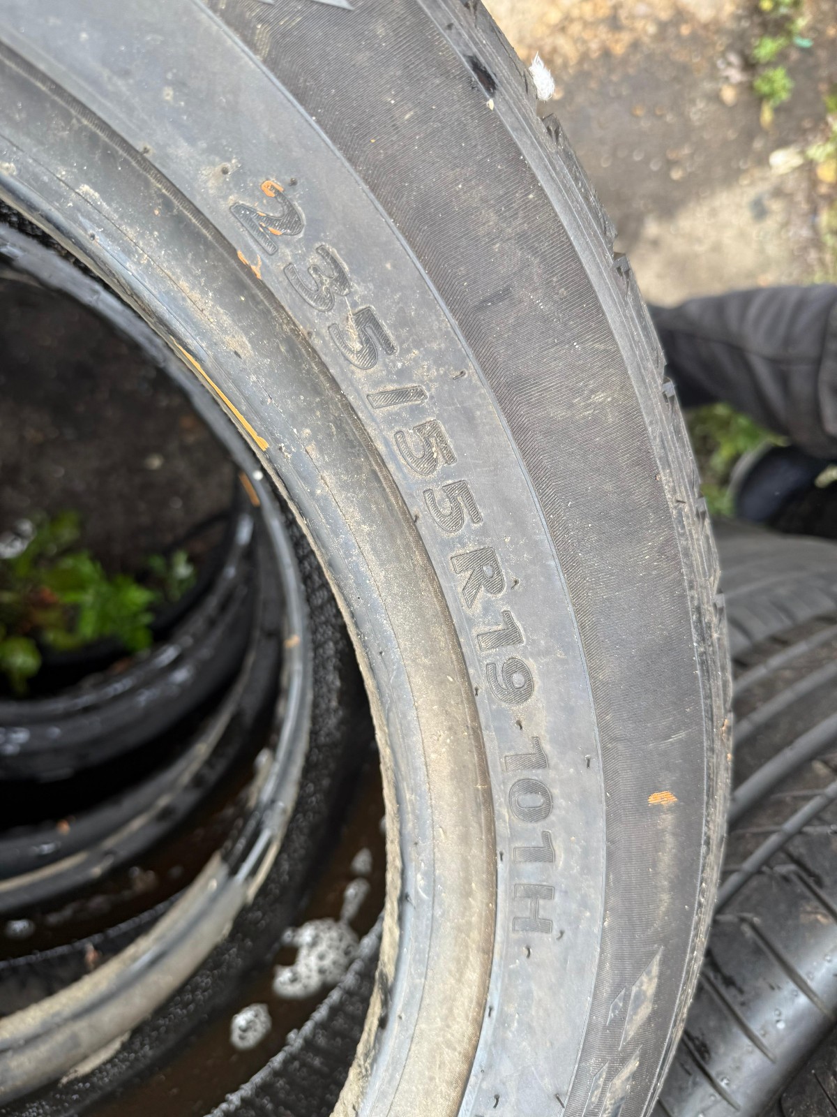 New 235 55 19 Kumho, Crugen Premium, 101H, x1 Tyre (F1_tyres) YD148