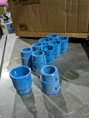 10x Carlon Quick Connect Adapter Snap-In 3/4 In A253E ENT Blue Smurf