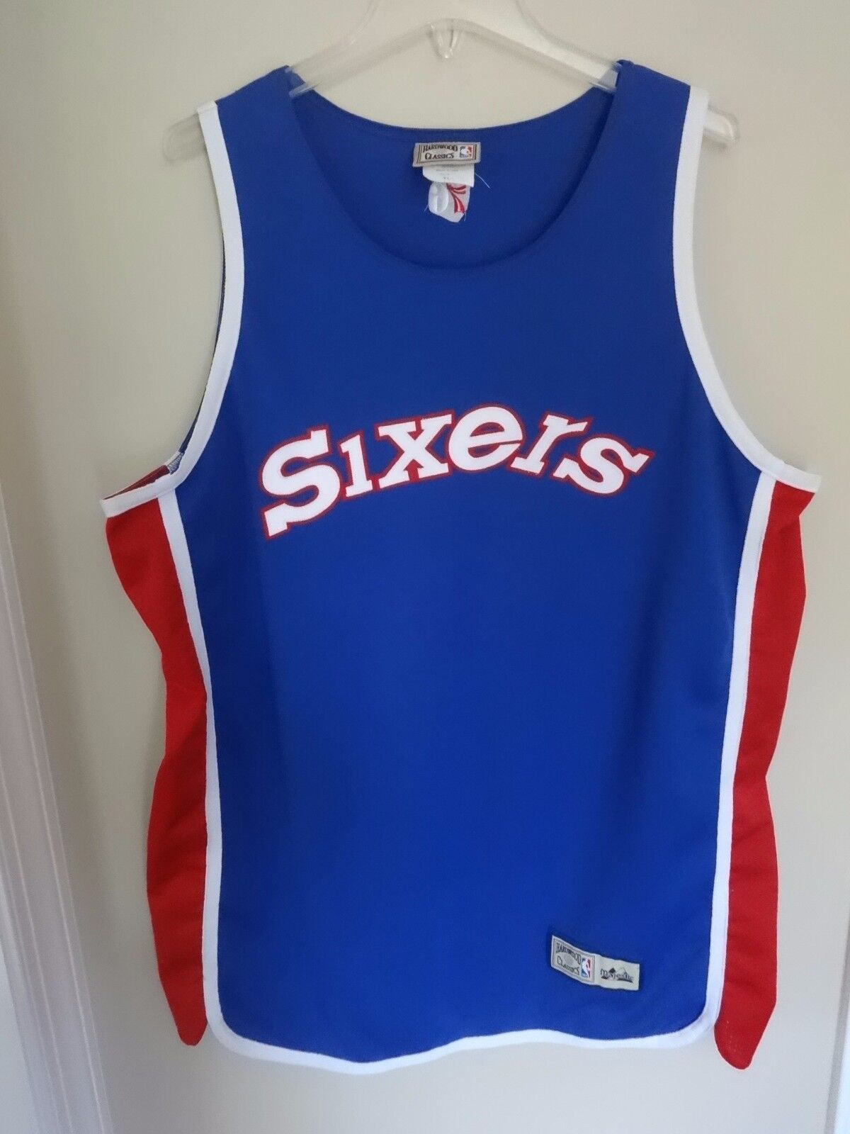 Vintage Majestic NBA Philadelphia 76ers Hardwood Classics