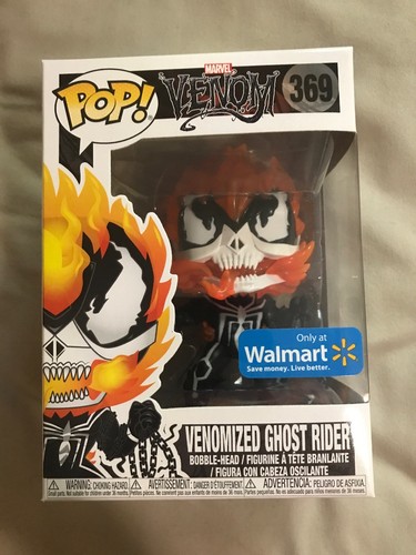 Funko Pop! Venomized Ghost Rider Blue Flame SE Edition - Minor Plastic Ding 889698326896 | eBay