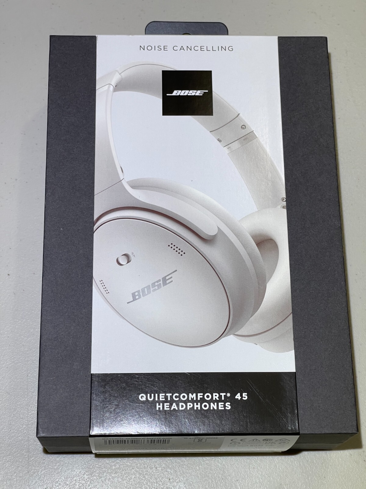 Bose QuietComfort 45 Wireless Bluetooth Smart Headphones ANC Headset White Smoke 656942528470 | eBay Bose QuietComfort 45 Wireless Bluetooth Smart Headphones ANC Headset White Smoke 656942528470 | eBay