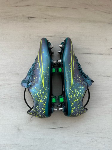 Nike Mercurial Vapor X Green Yellow ACC Football Cleats
