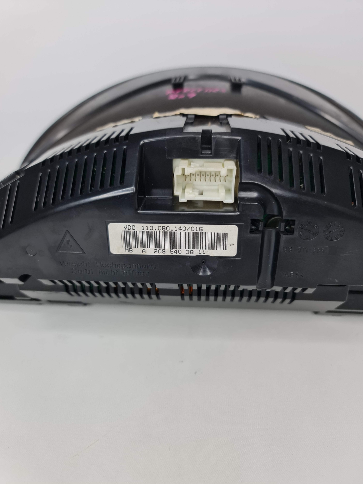 0 Unknown Original Mercedes C209 CLK instrument cluster A2095403811 speedometer petrol km/ image 4