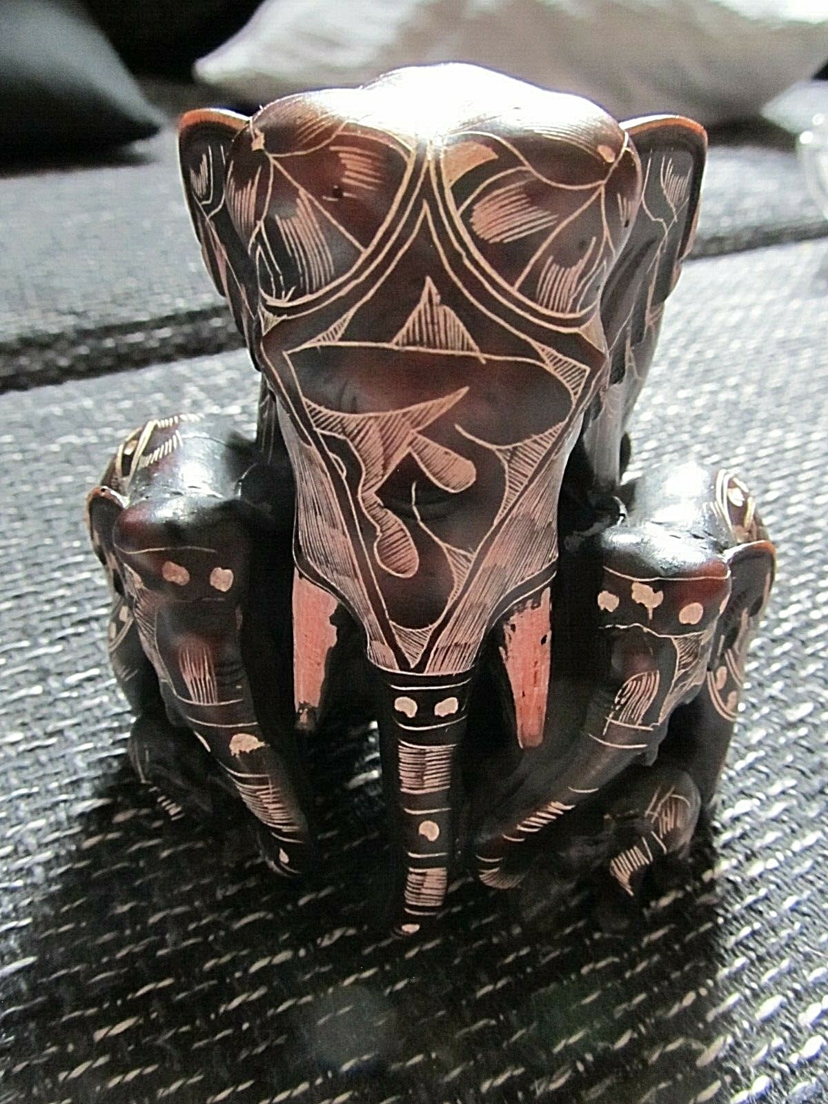 Skulptur Dekofigur Elefant afrikanisch afrika Büste Elefantenkreis Speckstein ?