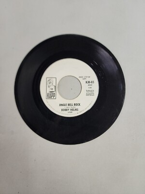 Bobby Helms - Jingle Bell Rock - Kapp - DJ COPY (45RPM 7'')(AA119) 