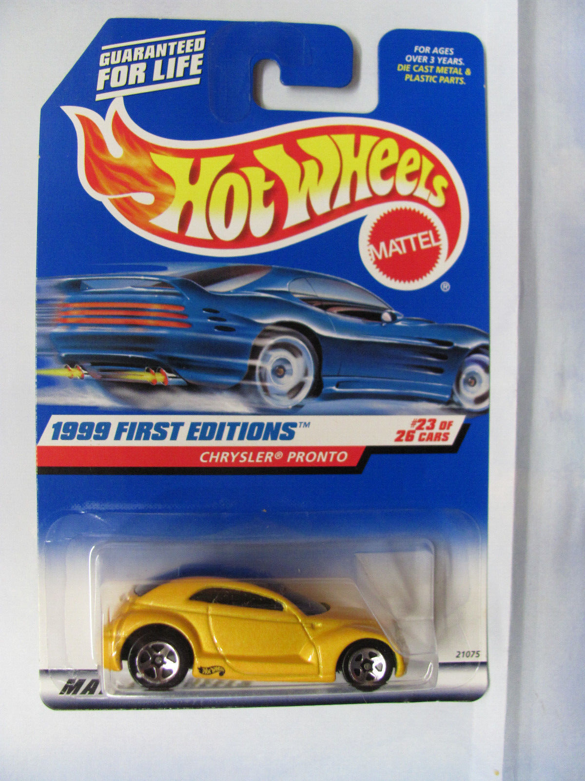 1999 First Editions Chrysler Pronto 5 Spoke Wheels Collector #928 H1g
