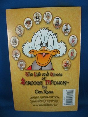 LIFE AND TIMES UNCLE SCROOGE MCDUCK PLUS COMPANION DON ROSA SC FIRST PRINT