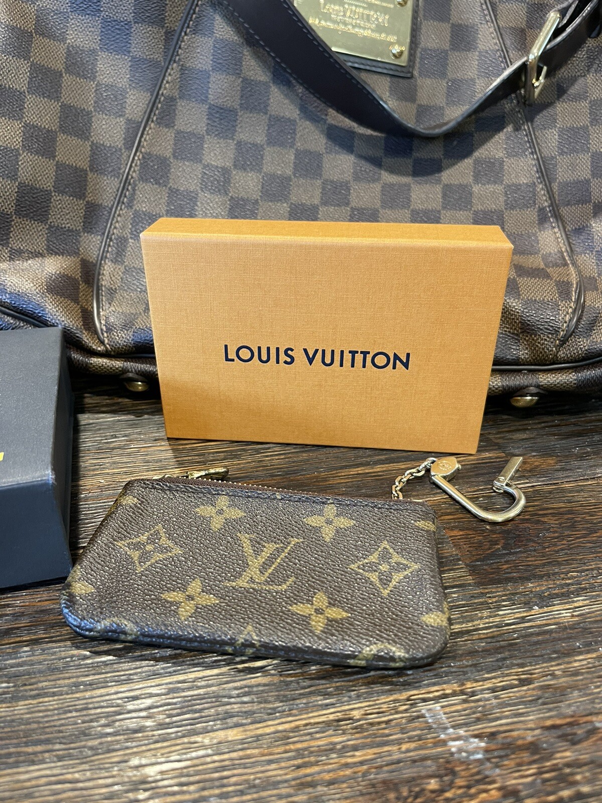louis vuitton cles monogram