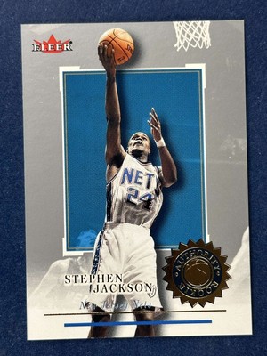 2000-01 Fleer Authority #129 Stephen Jackson New Jersey Nets /650 RC