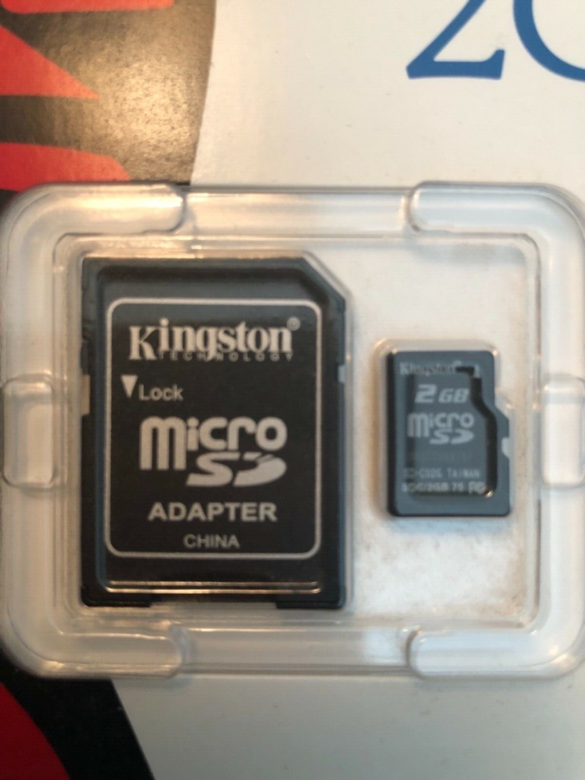 Kingston 2GB MicroSD Flash Memory Card - BRAND NEW!