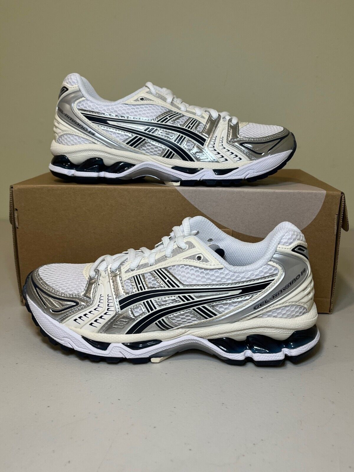 Asics Gel-Kayano 14 Midnight Navy/White Women's Sneaker Asics Gel-Kayano 14 Midnight Navy/White Women's Sneaker