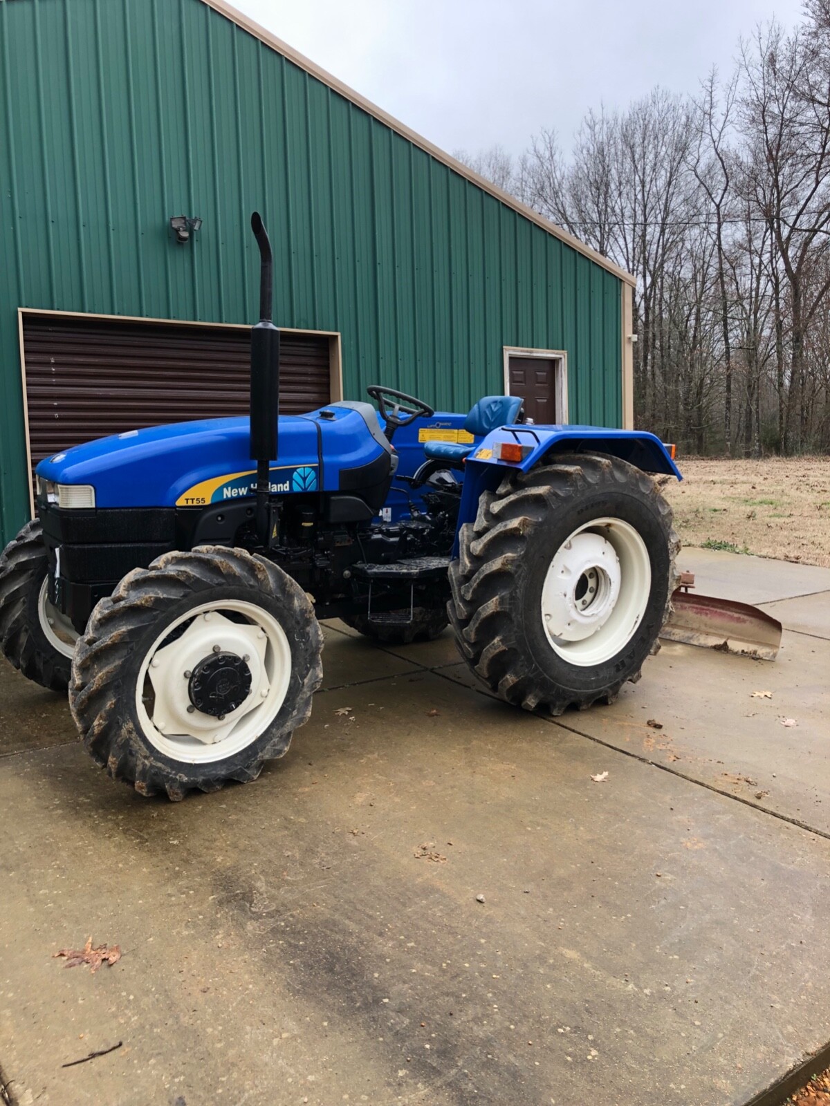 New Holland TT 55 4x4 diesel tractor with 5 hours