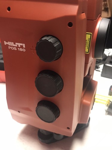 Hilti POS 180 Robotic Total Station W/ Profis Layout Software
