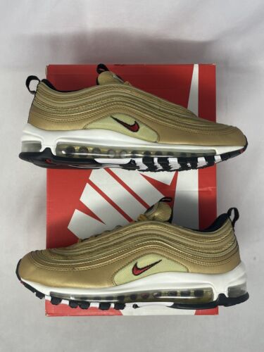 Nike Air Max 97 QS ゴールド Nike Air Max 97 QS B-Sides Metallic Gold for Sale