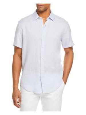 

Дизайнерская брендовая мужская белая рубашка с коротким рукавом и воротником на пуговицах, Белый, 800624949060S