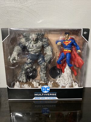 DC Multiverse BATMAN EARTH-1 DEVASTATOR VS SUPERMAN 2 Pack