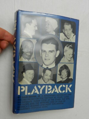 1976, Playback by Dave Dexter, HBw/dj 1st INSCRIBED BY DEXTER! CAPITOL - BEATLES