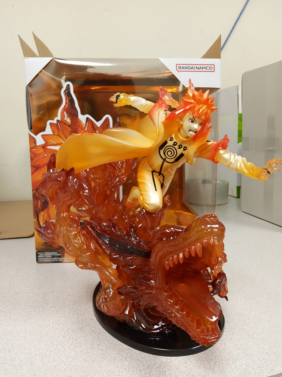 OPEN BOX* Naruto Shippuden: Minato Kurama Kizuna Figuarts