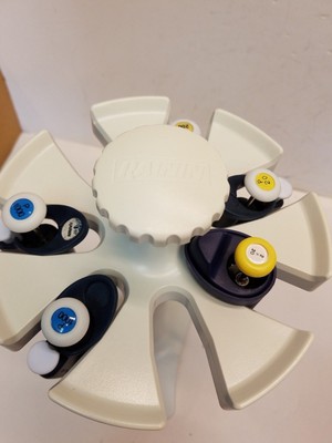 Lot 5 Gilson Pipetman Pipette Set Pipet Variable P2 P20 P1000 P200 W/Stand