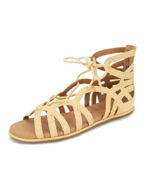 НЕЖНЫЕ ДУШИ KENNETH COLE Женские бежевые сандалии-гладиаторы Break My Heart 8
