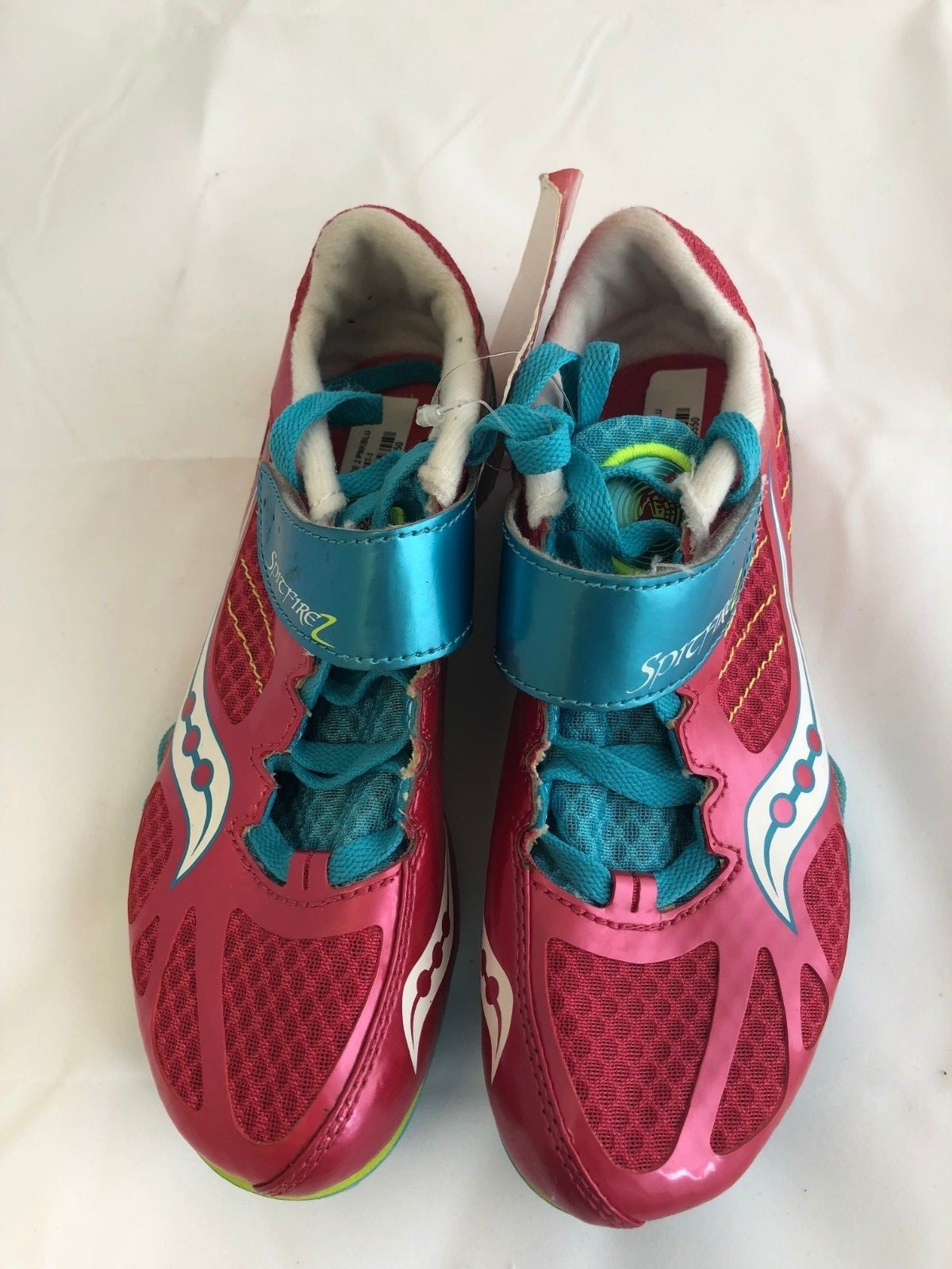 Saucony Spitfire Women's Athletics Sneakers Pink/Blue Size 5.5 US No Spikes