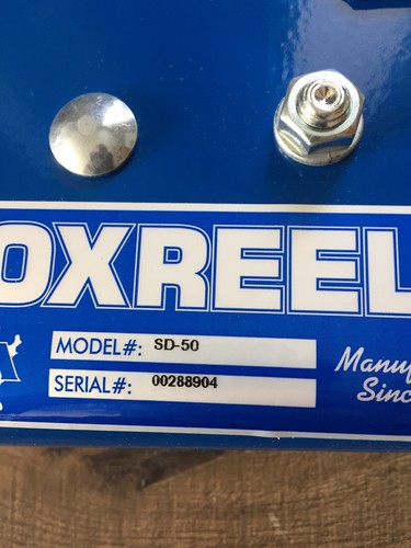 COXREELS  SD-50-1 Cable Reel, 50 ft, 11-1/2