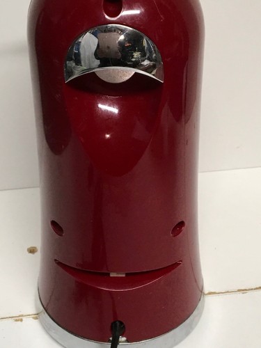 West Bend 77202 Electric Can Opener, Metallic Red Cost 150.00 W/ New; Works Perf