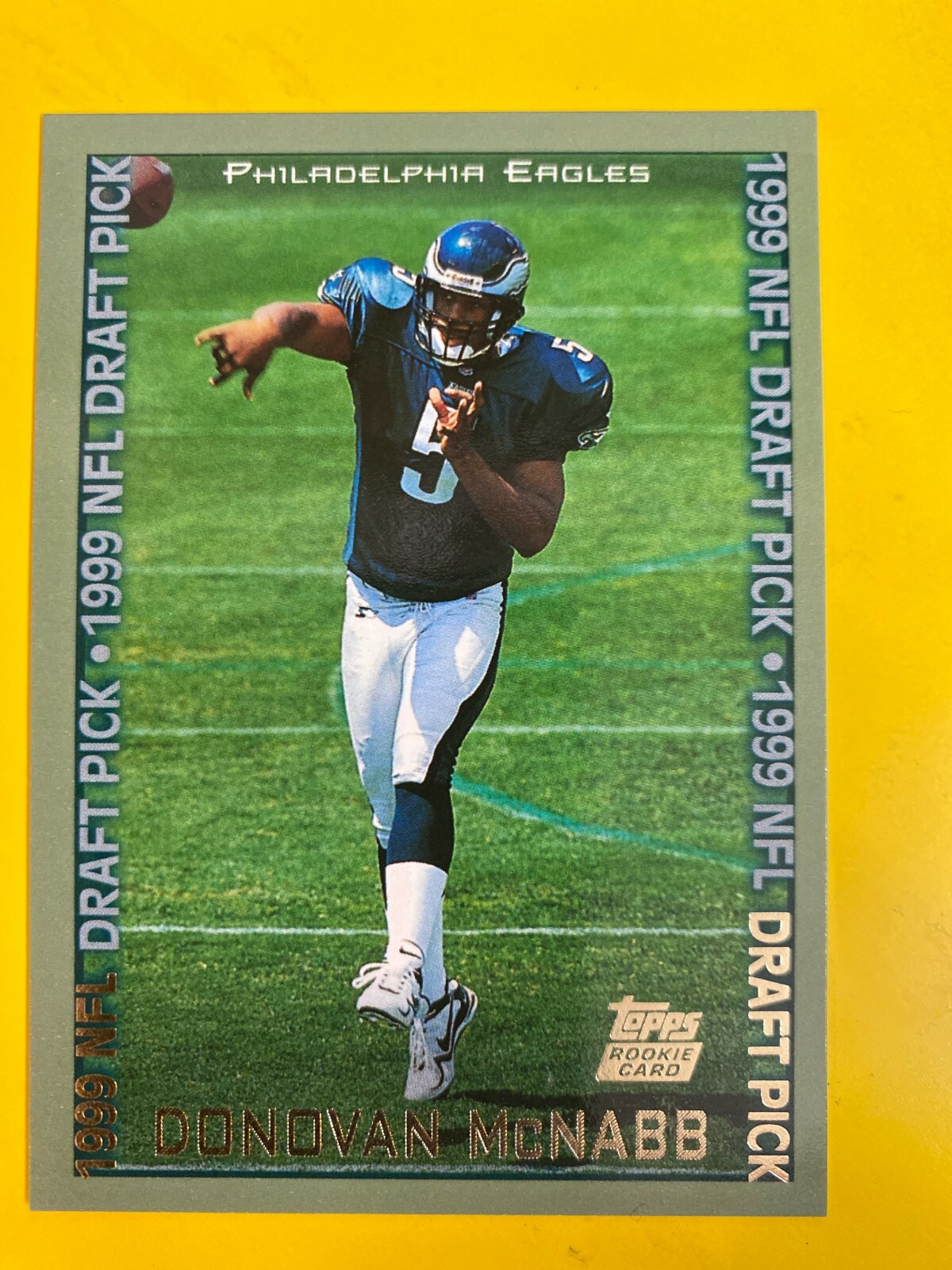 D48115 1999 Topps #341 Donovan McNabb EAGLES ROOKIE | eBay