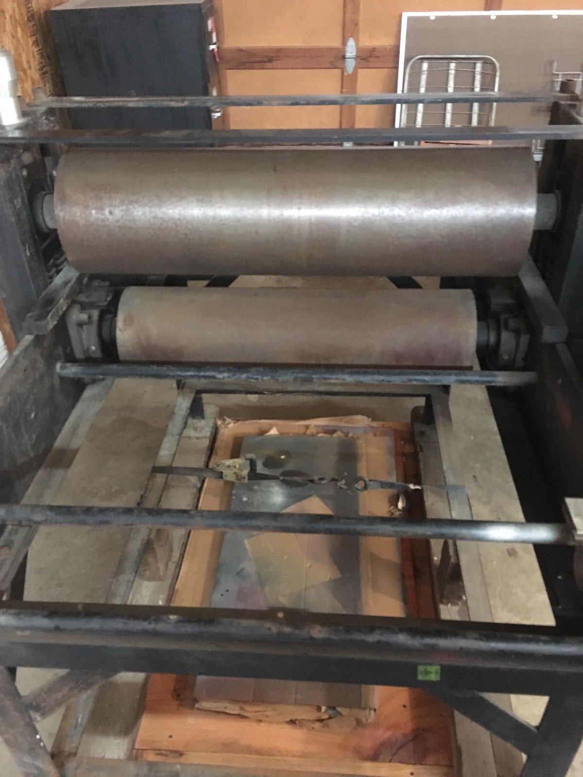 Vintage 1960's Charles Brand Etching Press - Just Needs Some Love and Attention!