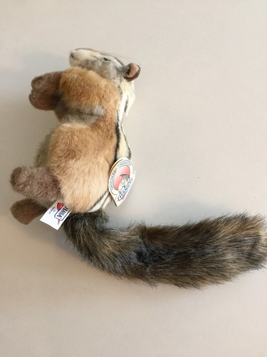 Chipmunk Life Like Stuffed Plush 8” Tall Hansa Toys 3828 NWT