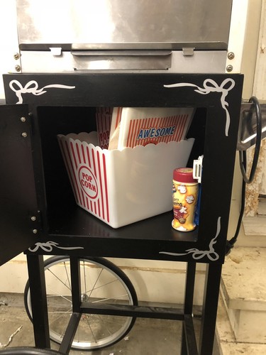 6127 Great Northern Popcorn Black GNP-800 All-Star Popcorn Popper Machine 8 oz