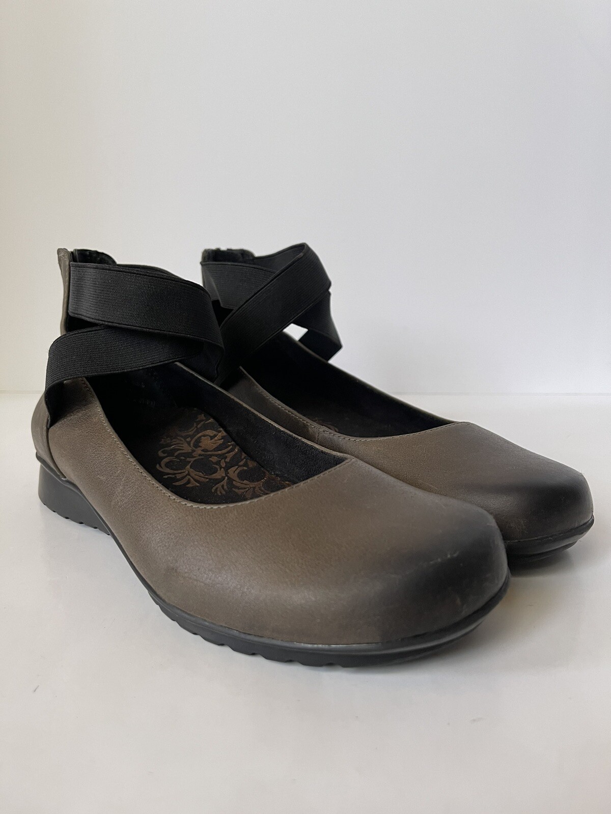 Aetrex Women s Mary Jane Brown Leather 