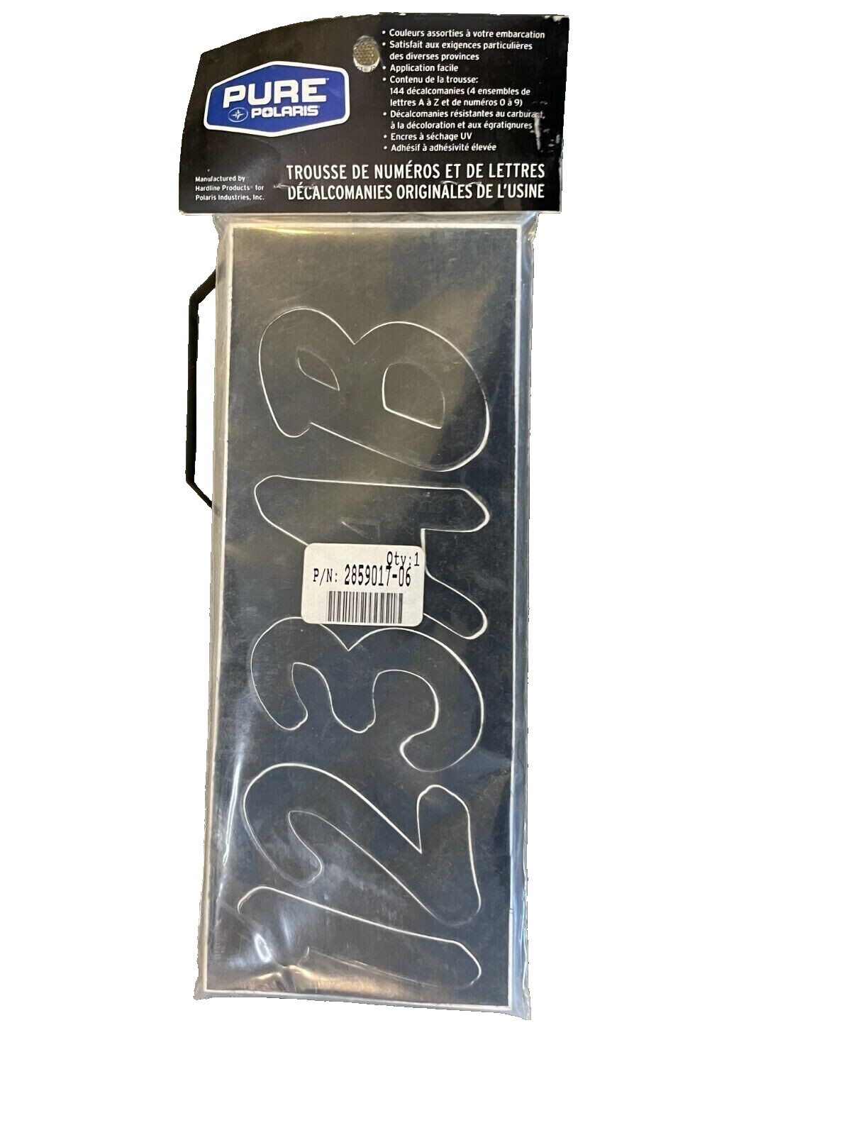 POLARIS VINTAGE NOS OEM PWC ATV SNOWMOBILE NUMBER KIT FACTORY